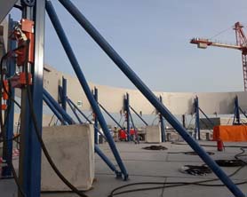 Tank lifting equipment manufacturers in India; Hydraulic jacking equipment 12 MT, 18 MT, 25 MT capacity