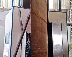 Automatic girth welding machine manufacturer and exporter in Mumbai, India; Welding speed upto 800 mm per minute