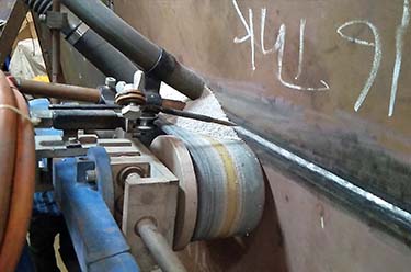 Bygging automatic girth welding machine