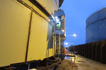 Bygging automatic girth welding machine