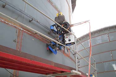  Automatic girth welding machine for tank welding